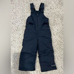 EUC Columbia bib snow pants, black, 3t